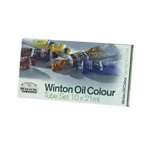 Peinture à l'huile W&N Winton - set 10x21 ml Peinture à l'huile W&N Winton - set 10x21 ml