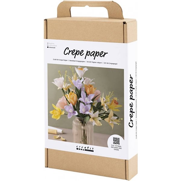 Kit DIY Papier Crpe