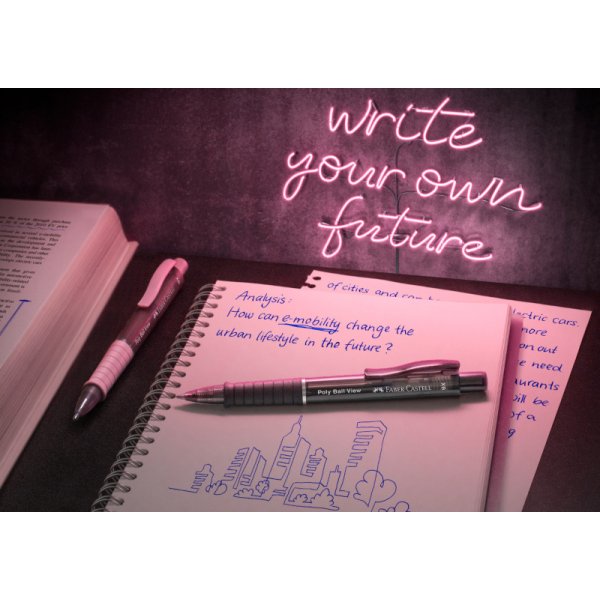 Stylo  bille - Faber-Castell - Poly Ball Voir
