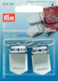 Clips de suspension HT couleur argent 30 mm 2 pcs Clips de suspension HT couleur argent 30 mm 2 pcs