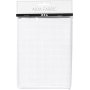 Tissu  broder Ada - blanc - 50x50 cm, 35 carrs par 10 cm