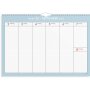 Calendrier mural 24/25 - Plan hebdomadaire