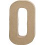 Lettre en carton - O - 5 cm