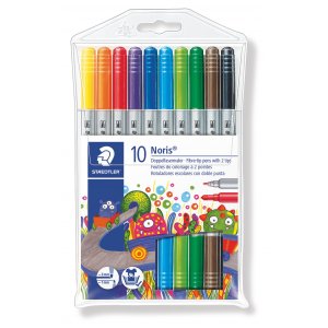 Stylos fibre Noris Club Duo - 10 stylos Stylos fibre Noris Club Duo - 10 stylos