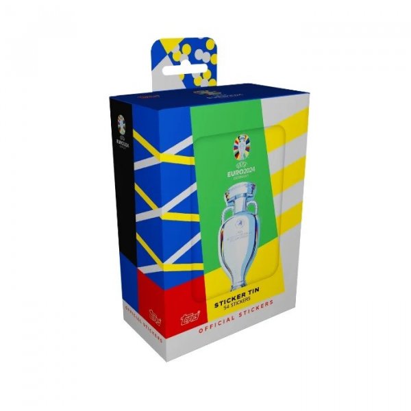Autocollants Topps - Euro 2024 Mini Mix + Bote Mtal