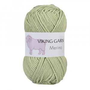 Fil Viking Mérinos 50g - Vert clair (837) Fil Viking Mérinos 50g - Vert clair (837)
