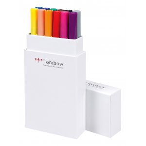 Tombow ABT Dual Brush, paquet de 12 de base Tombow ABT Dual Brush, paquet de 12 de base