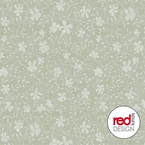 Toile cirée à motif de feuilles - Verte Toile cirée à motif de feuilles - Verte