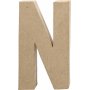 Lettre en carton - N - 5 cm
