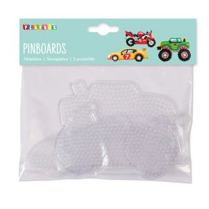 Lot de 3 tuiles nacrées Véhicules - Formes transparentes Lot de 3 tuiles nacrées Véhicules - Formes transparentes
