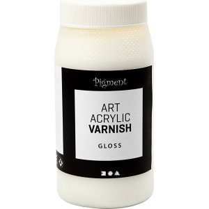 Vernis final Art Acrylique - Transparent brillant - blanc - 500 ml Vernis final Art Acrylique - Transparent brillant - blanc - 500 ml