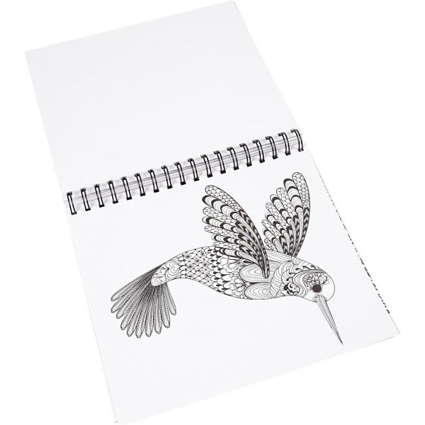 Livre de coloriage antistress - nature Livre de coloriage antistress - nature