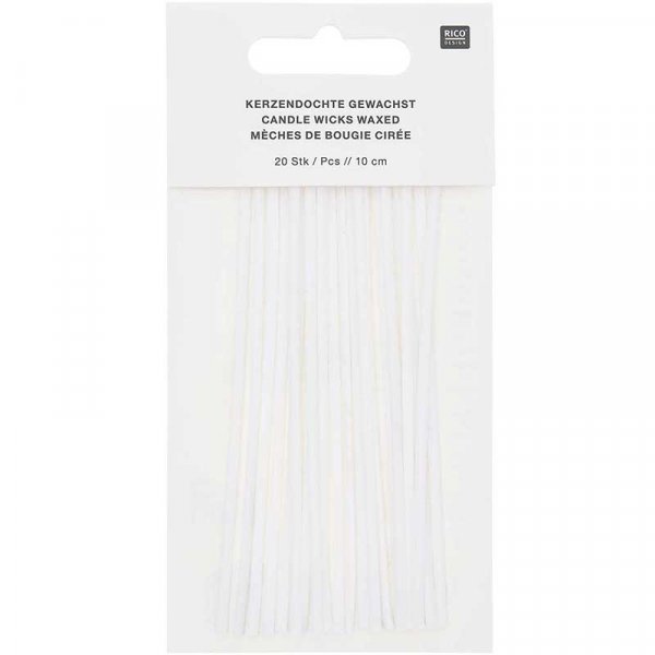 Mches de bougies - RICO Design - 20 pcs - Diffrentes tailles