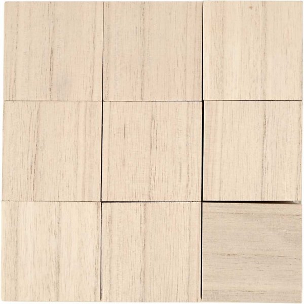 Blocs en bois - 9 pices