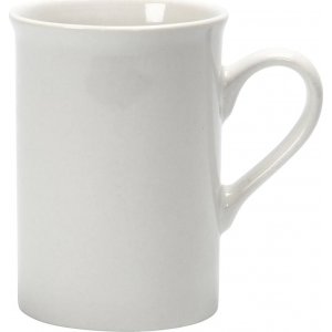 Mugs - blanc - H10 cm - Ø7,4 cm - 2 pcs Mugs - blanc - H10 cm - Ø7,4 cm - 2 pcs