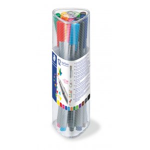 Fineliners Triplus 0,3 mm en pot - 12 stylos Fineliners Triplus 0,3 mm en pot - 12 stylos