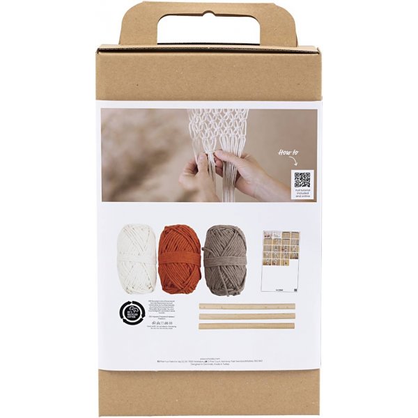 Kit DIY Macram - Feux tricolores