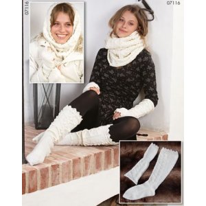 Patrons tricot - Echarpe tube, chauffe-pulsations et chaussettes Patrons tricot - Echarpe tube, chauffe-pulsations et chaussettes