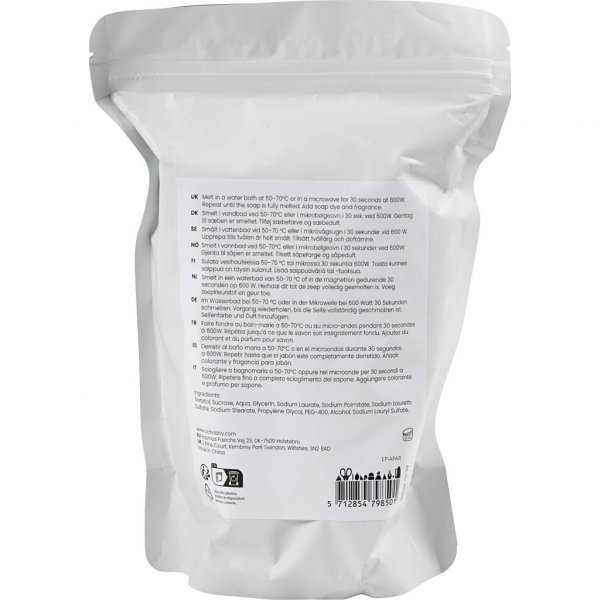 Masse de savon - pr�te - 1 kg