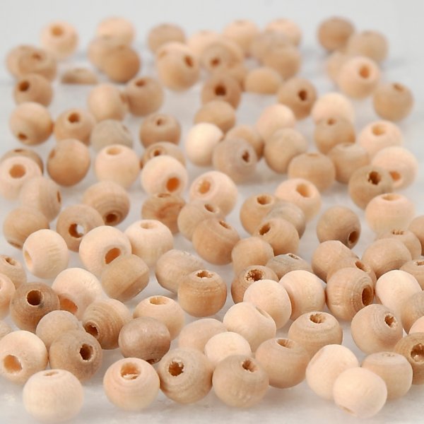 Perles en bois - 5 mm - 100 pcs Perles en bois - 5 mm - 100 pcs