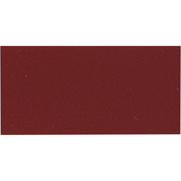 Ruban cadeau - rouge - mat - 25 m