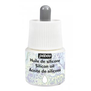 Médium acrylique - Pébéo - Huile silicone 45ml avec pipette Médium acrylique - Pébéo - Huile silicone 45ml avec pipette