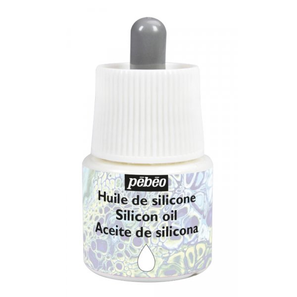 Mdium acrylique - Pbo - Huile silicone 45ml avec pipette
