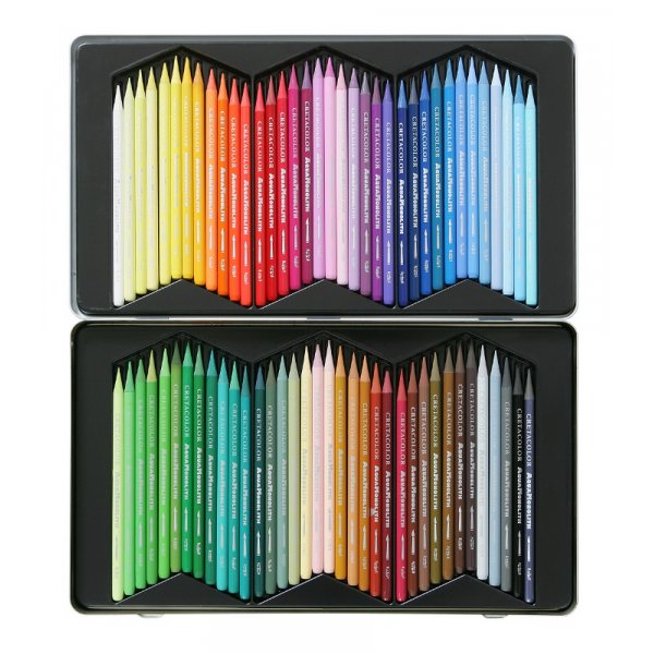 Set de stylos aquarelle Cretacolor Aqua Monolith - 72 stylos