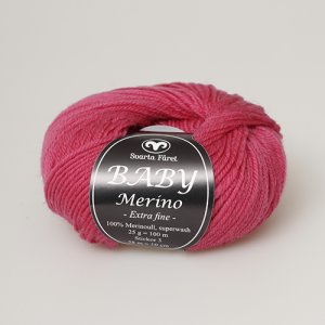 Fil mérinos Black Sheep Baby 25g - Cerise (44) Fil mérinos Black Sheep Baby 25g - Cerise (44)