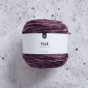 Laine Järbo 100g - Lilas chiné Laine Järbo 100g - Lilas chiné