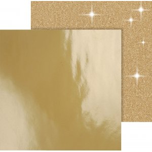 Papier design Vivi Gade - or - 2 feuilles Papier design Vivi Gade - or - 2 feuilles