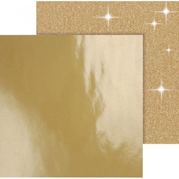 Papier design Vivi Gade - or - 2 feuilles