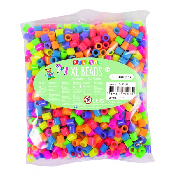 Perles XL néon Perles XL néon