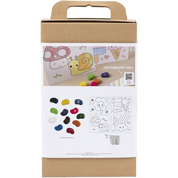 Kit DIY Coloriage - couleurs standards - Planche  dessin
