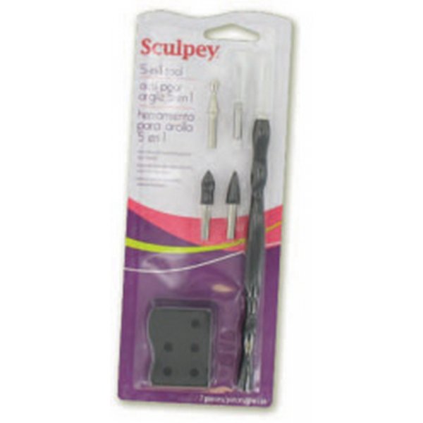 Outils Sculpey - Ensemble 5-en-1