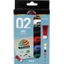 Peinture scolaire - Acrylique - couleurs standards - mate - 6 x 20 ml