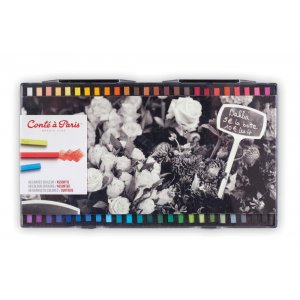 Crayons pastel "Carré" Conté à Paris - 48 Crayons Crayons pastel "Carré" Conté à Paris - 48 Crayons