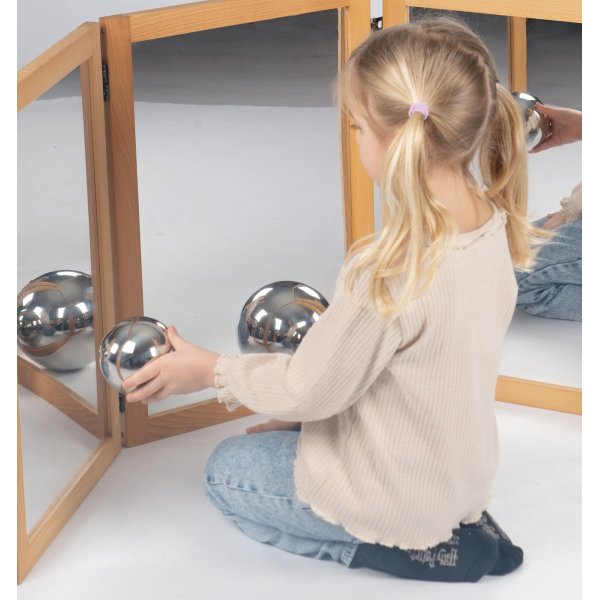 Boules  facettes sensorielles 4 pcs