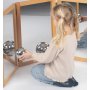 Boules  facettes sensorielles 4 pcs