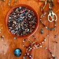 Image client Perles de verre mélangées 1 kg