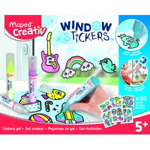 Coffret enfant - Maped - Stickers fenêtre (5+ ans) Coffret enfant - Maped - Stickers fenêtre (5+ ans)