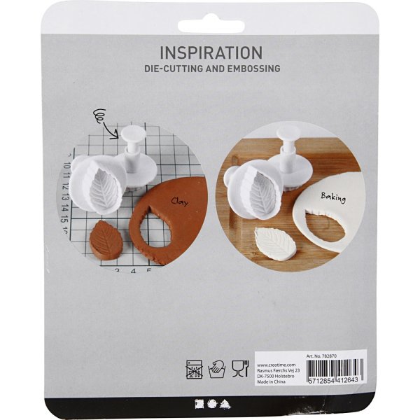 Emporte-pièce en relief - blanc - Sapin de Noël - bonhomme de neige - bonhomme en pain d'épices - boule Emporte-pièce en relief - blanc - Sapin de Noël - bonhomme de neige - bonhomme en pain d'épices - boule