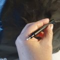 Image client Stylo gomme Tombow MONO zéro ř 2,3mm - Noir