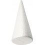 Cnes en polystyrne - blanc - 10 cm