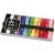 Ruban décoratif - couleurs mélangées - 12 x 1 m Ruban décoratif - couleurs mélangées - 12 x 1 m