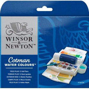 Boîte de peinture aquarelle W&N Cotman Field Boîte de peinture aquarelle W&N Cotman Field