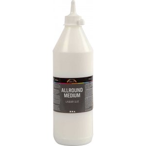 Vernis colle polyvalent médium - 1000 ml Vernis colle polyvalent médium - 1000 ml