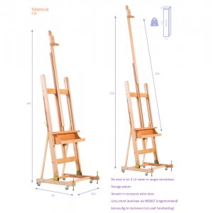 Chevalet - Studio H-Frame N°36 - Valence - KIT Chevalet - Studio H-Frame N°36 - Valence - KIT
