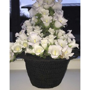 Patron au crochet - Pot au crochet Patron au crochet - Pot au crochet