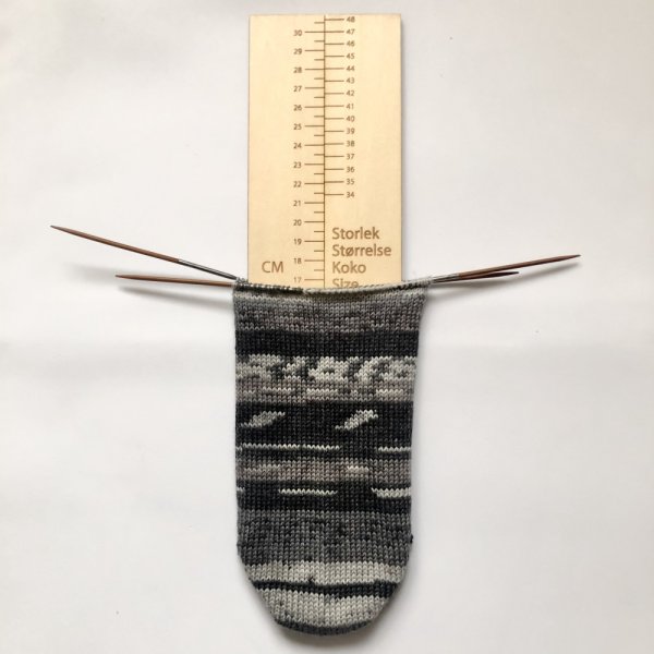 Mesures des chaussettes Mesures des chaussettes